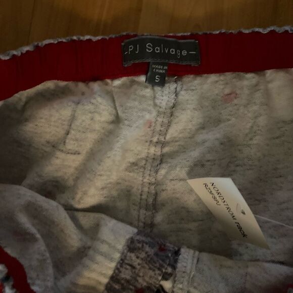 P J Salvage Wine Pajama Pants Size Small NWT - Picture 3 of 5